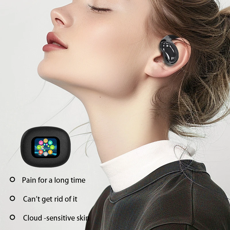 Hot Selling Trend Smart Earbuds Ows Ai Translator Headphones with Screen