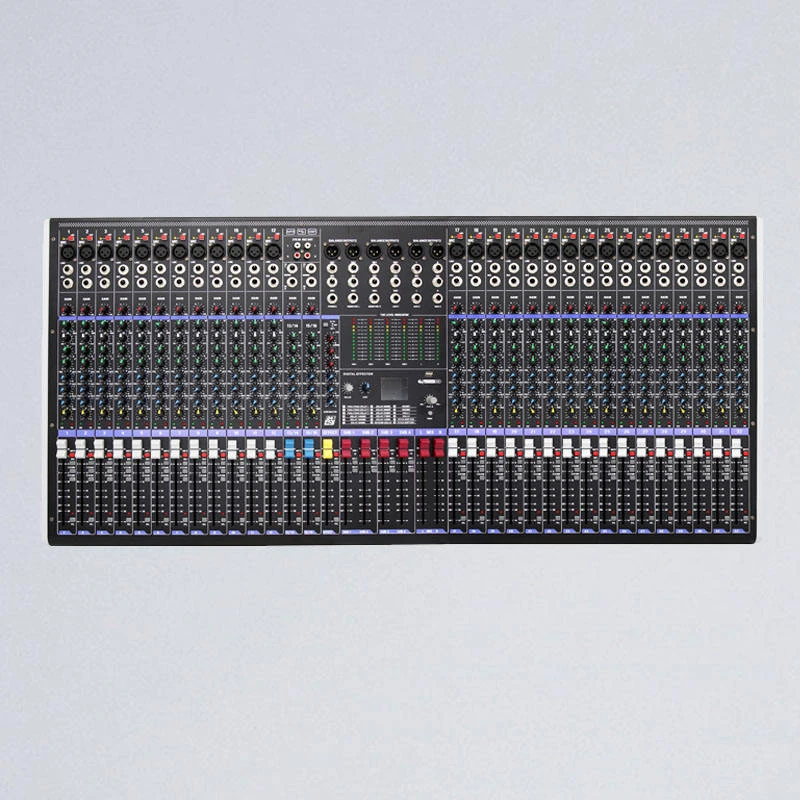 Huain 32 Channel Studio PRO Analog Audio Mixer with 18 Digital Effects