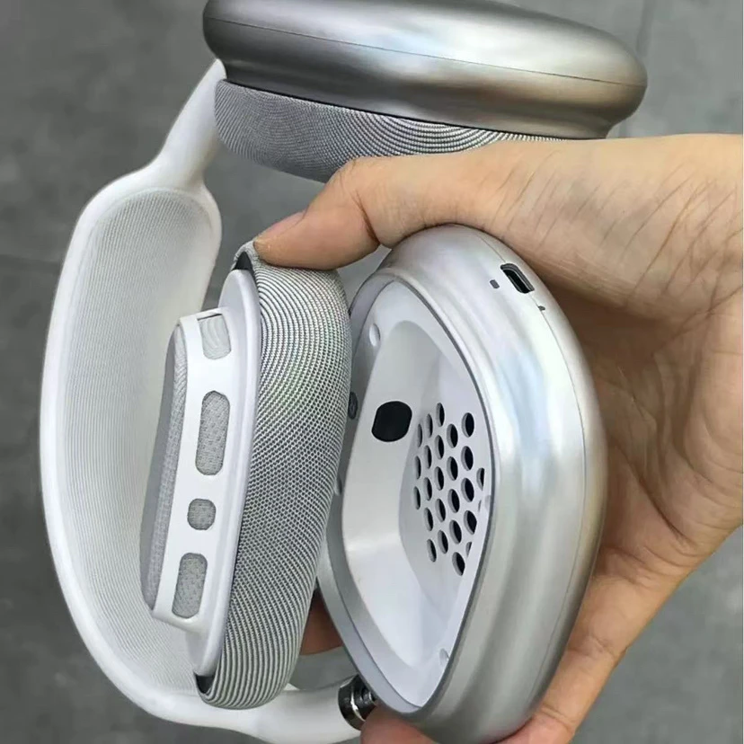 Huaqiangbei Max High-End Magnetic Over-Ear Bluetooth Headphones, 1: 1 Appearance, Wireless Pop-up Earphone.