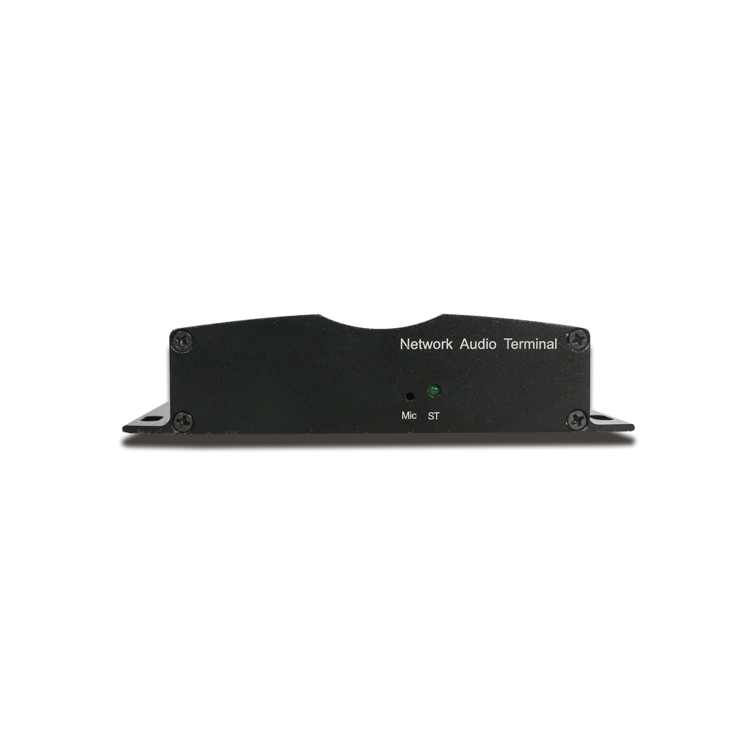 IP/SIP Network Audio Router with Line out and Mic in for Audio Intercom