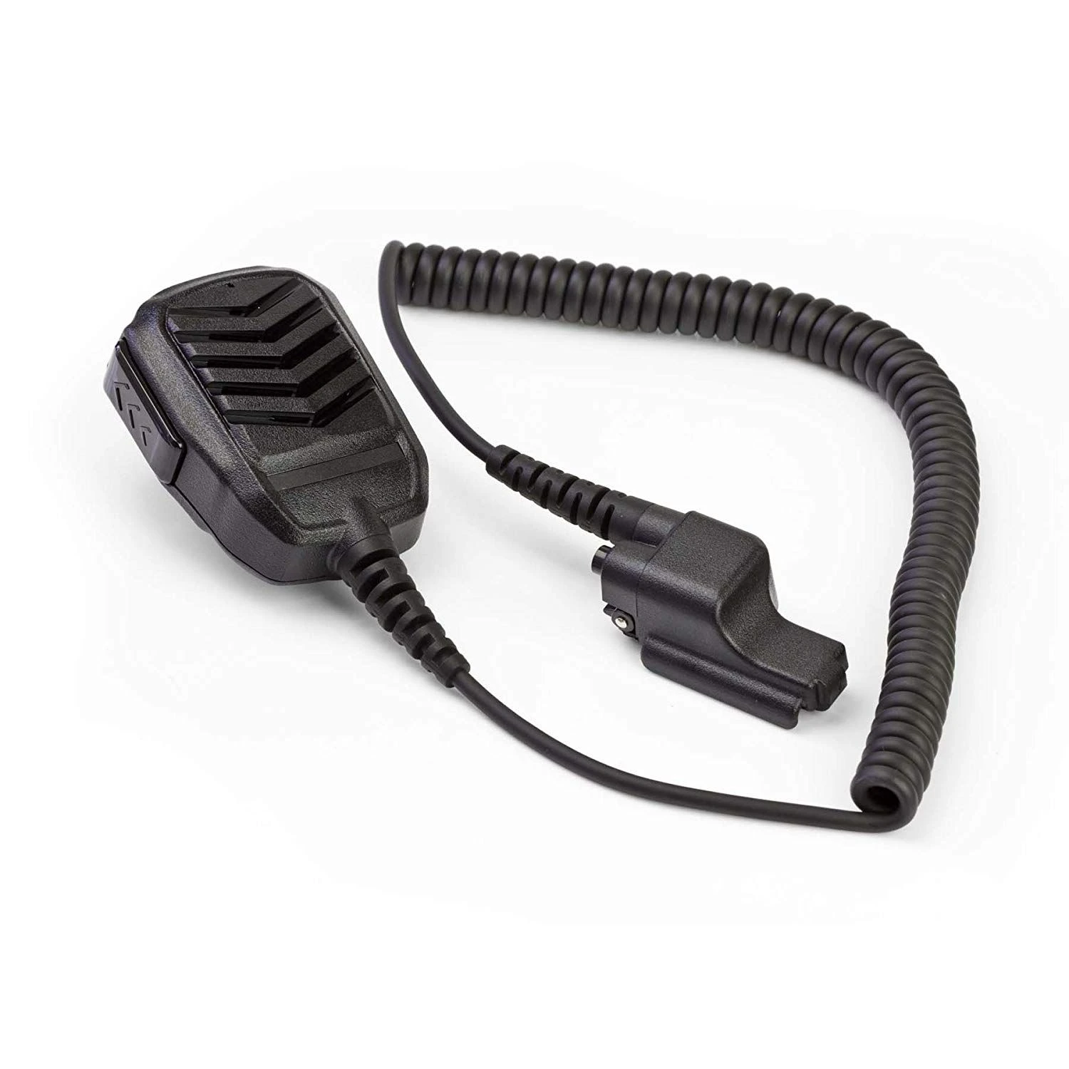 IP67 Heavy Duty Speaker Microphone with 3.5mm Earpiece Jack for Motorola Kenwood Icom Vertex Radios