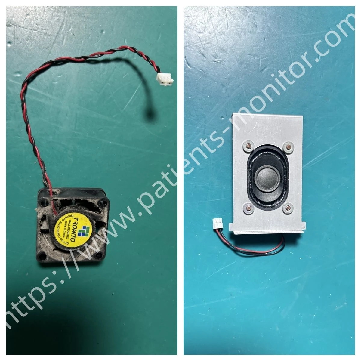 Im12 Patient Monitor Speaker and Fan Cooling Assembly Parts for Medical Device