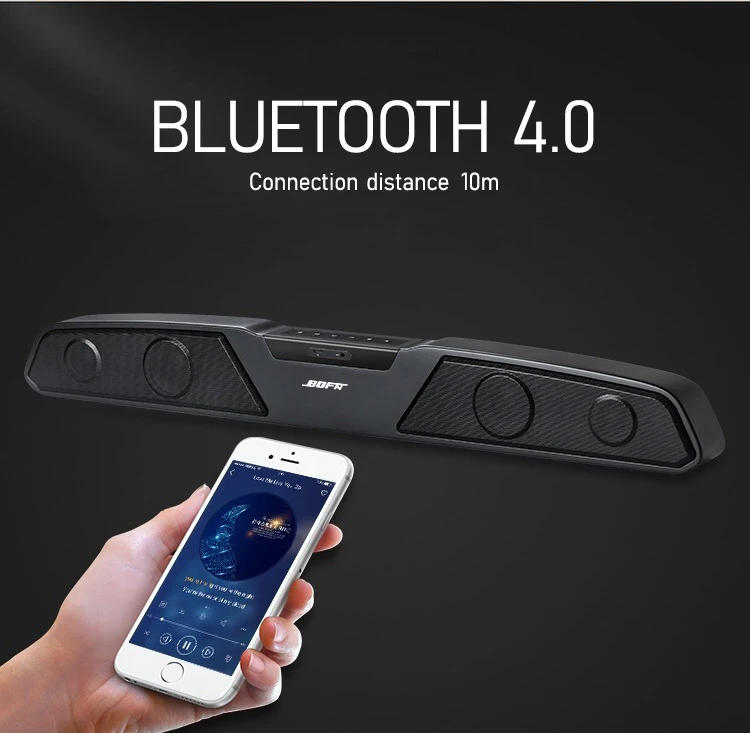 Immersive 3D Surround Soundbar Speaker for Home Theater
