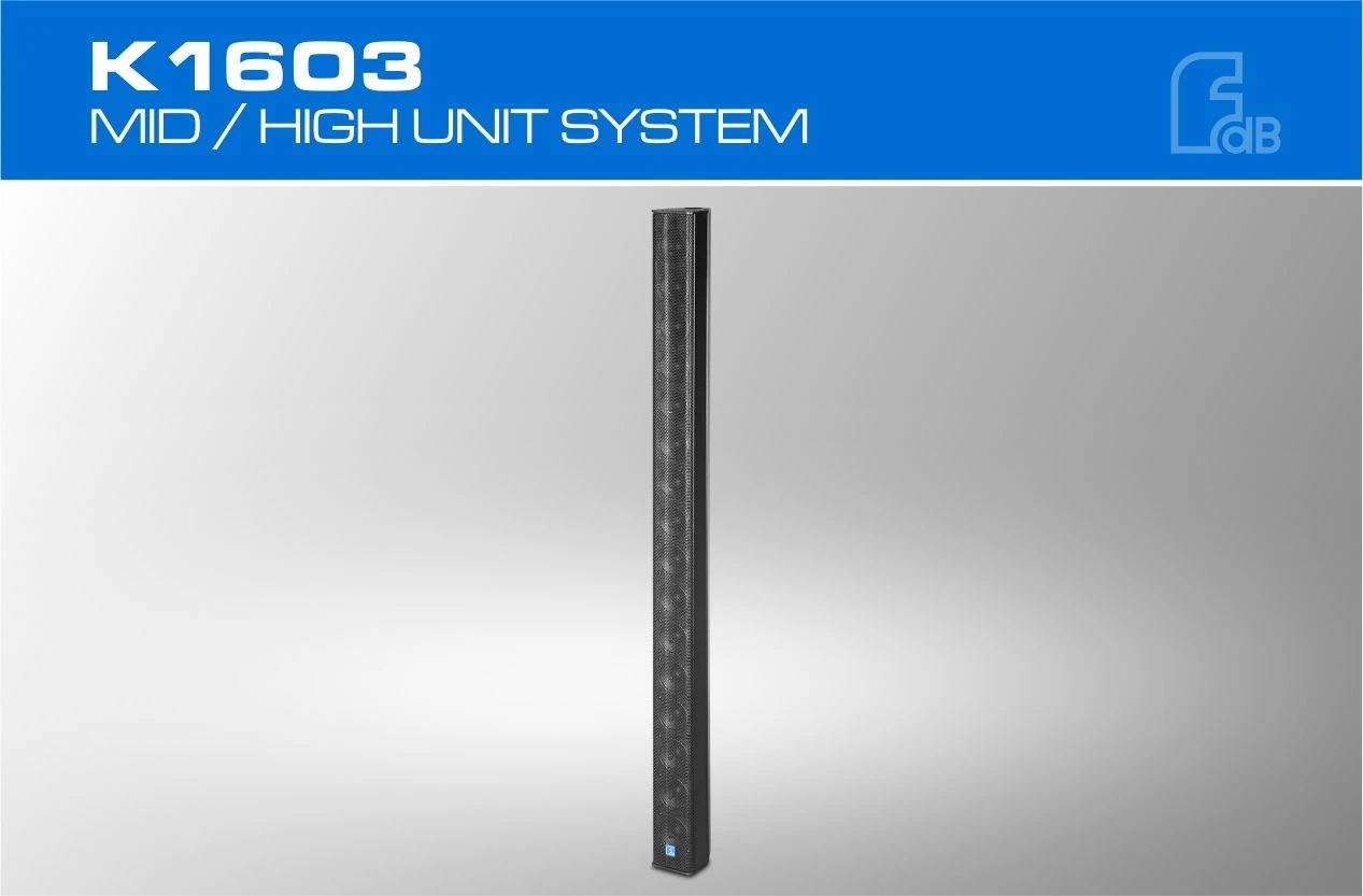 Indoor and Outdoor Waterproof K163 Column PA System Speaker