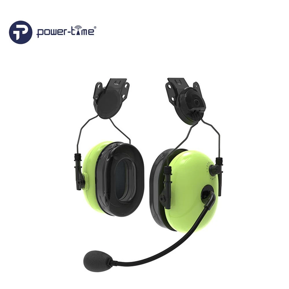 Industrial Helmet Full Duplex Wire Communication Headset