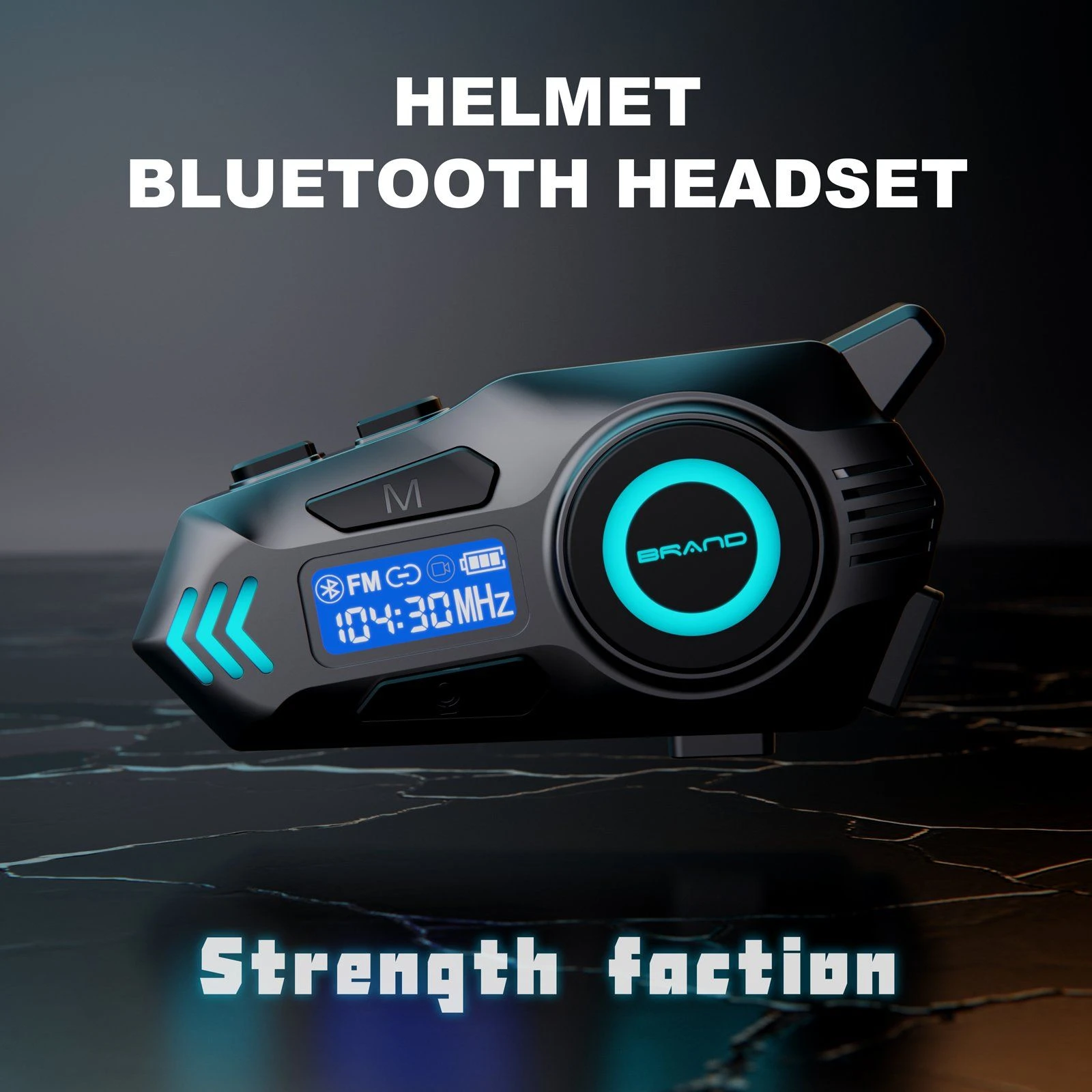 Interconnection of Multiple Devices Long Distance Communication Waterproof Helmet Headset