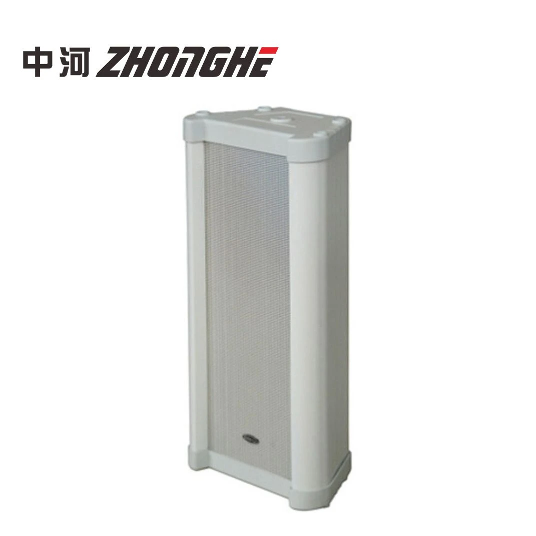 Ipx5 Waterproof Aluminum Plastic Outdoor Column Speaker