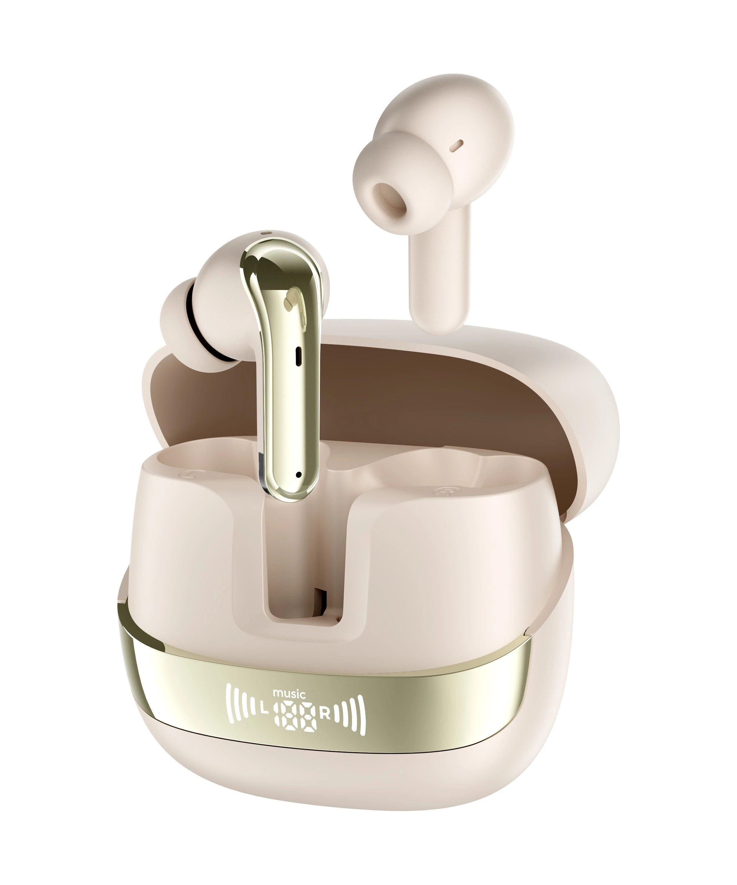 J37 Tws Bt5.4 LED Display Clear Calls Long Battery Sports Wireless Earbuds
