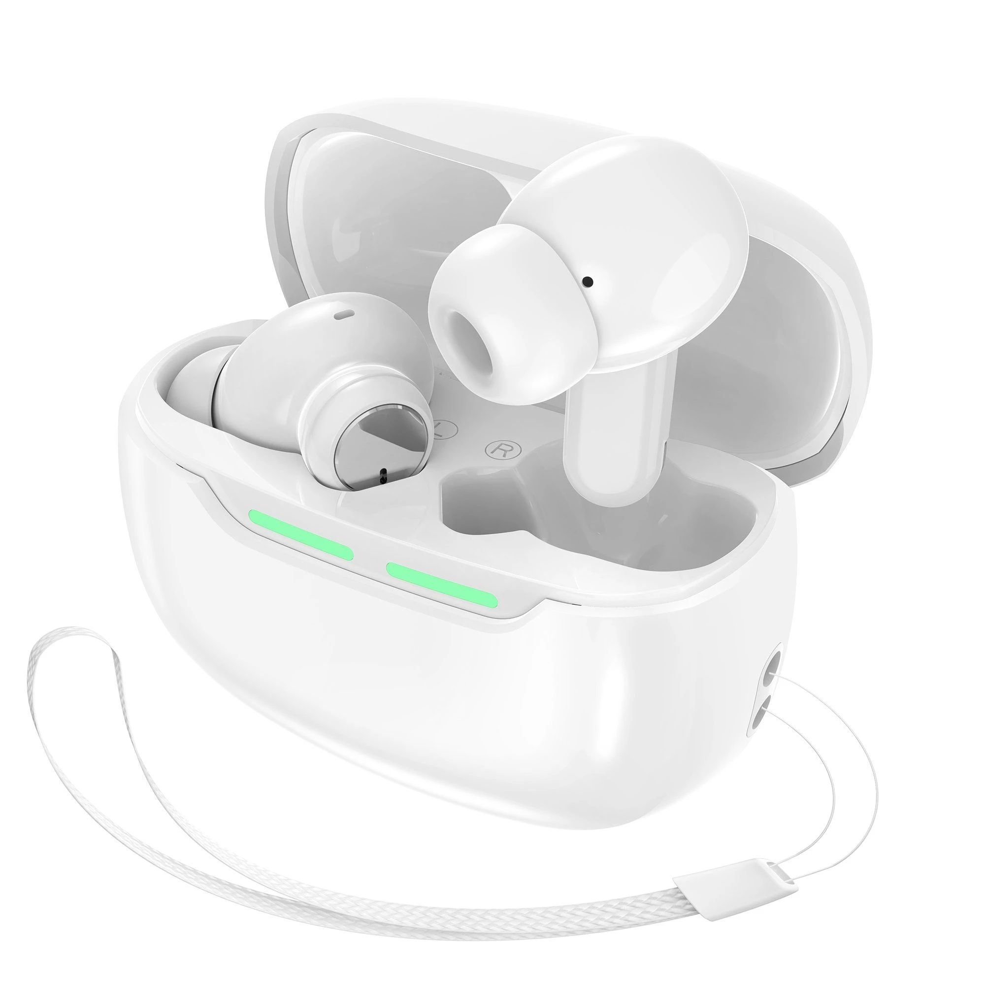 J56 Tws Wireless Bluetooth 5.1 Earbuds Smart Touch Control HiFi Stereo Earphones