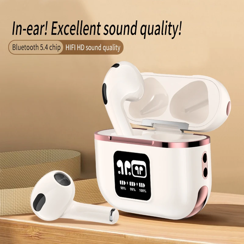J66 Ipx5 Waterproof Sports Earphones HiFi Stereo Dual Mic Long Playtime Comfort