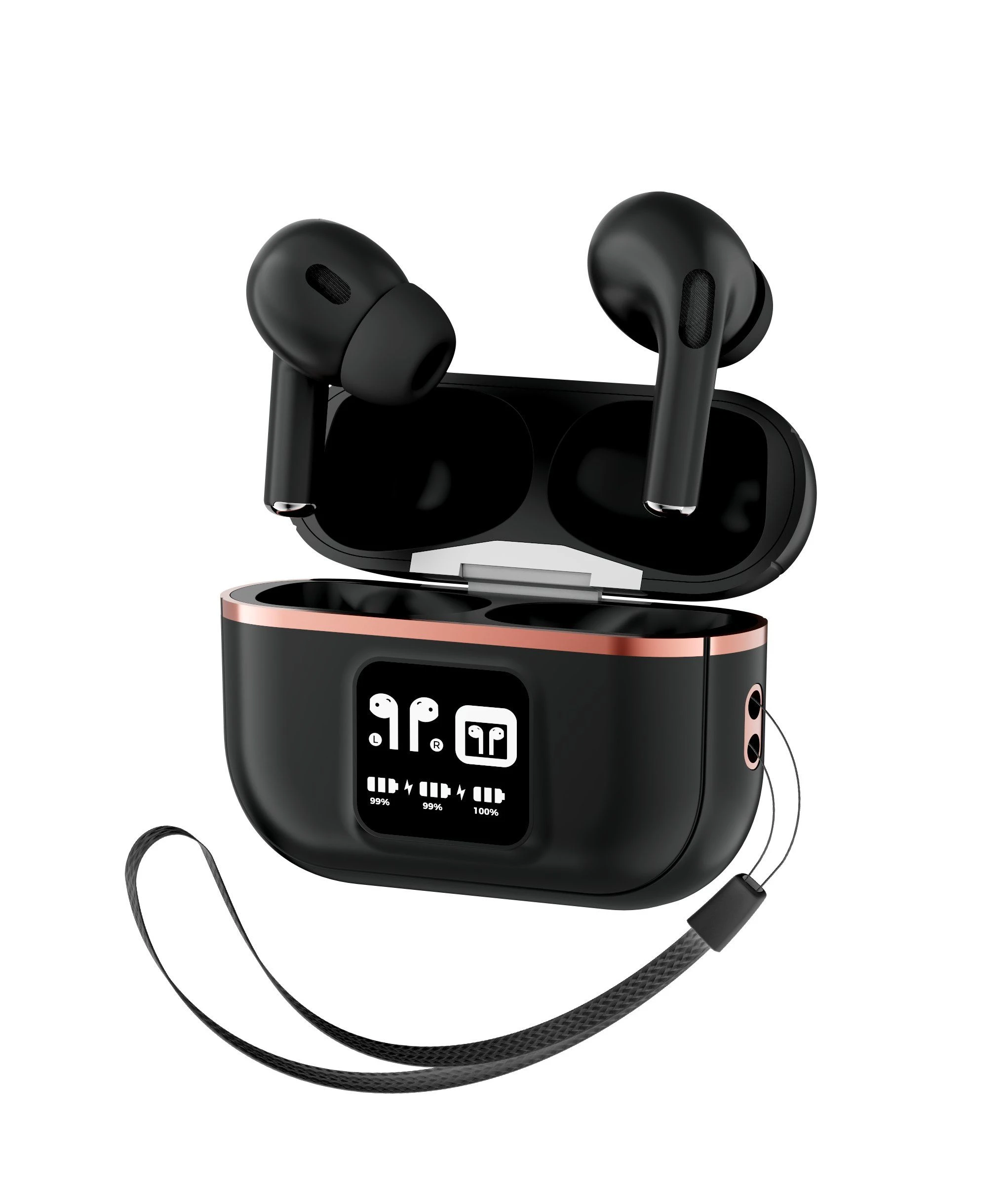 J77 Sports Ipx4 Waterproof Earphones Bluetooth HiFi Stereo Dual Microphones Light Comfort