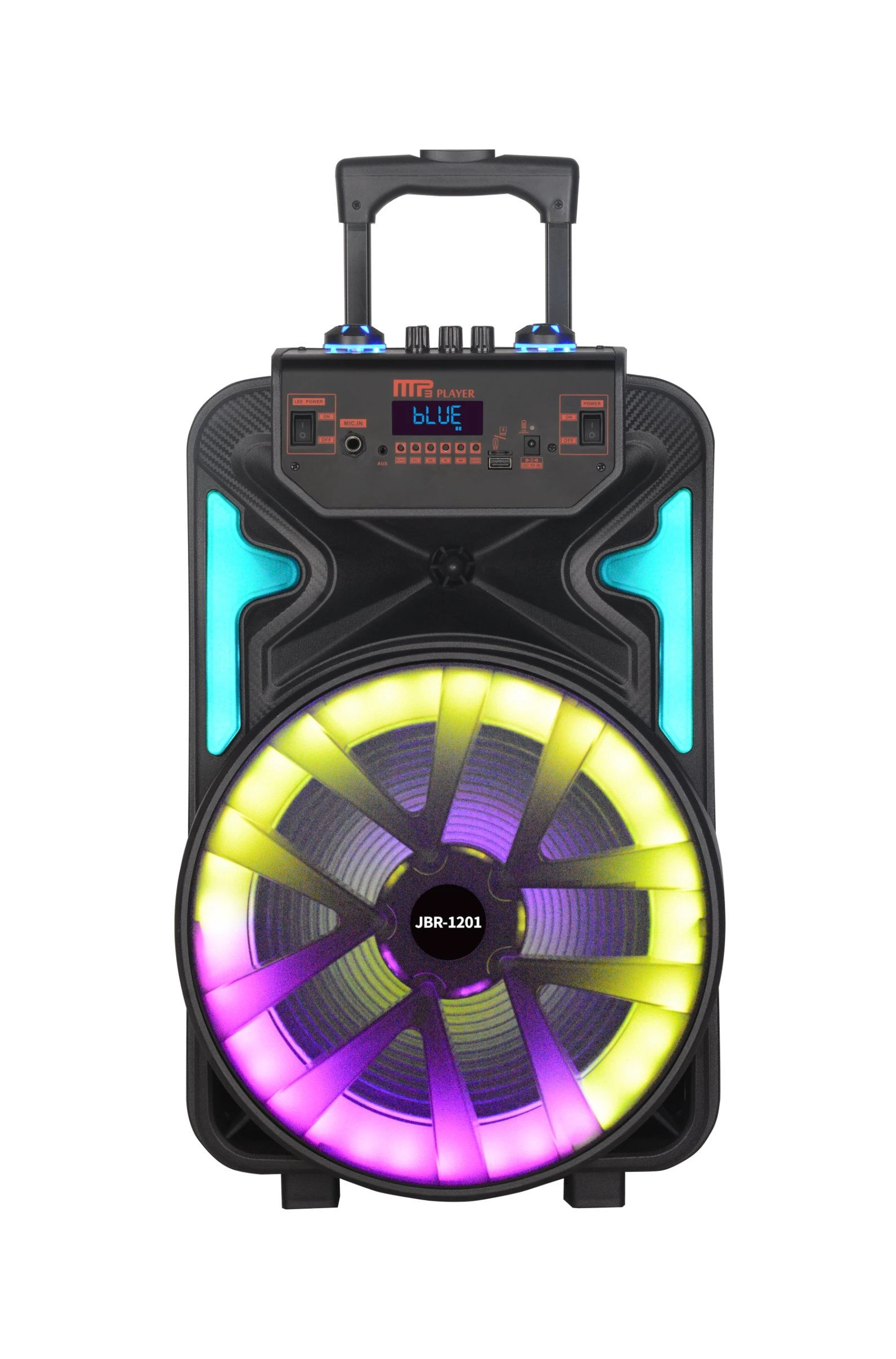 Jbr 12inch Factory Wireless Audio Party Speaker for Outdoor Party Player Colorful Light