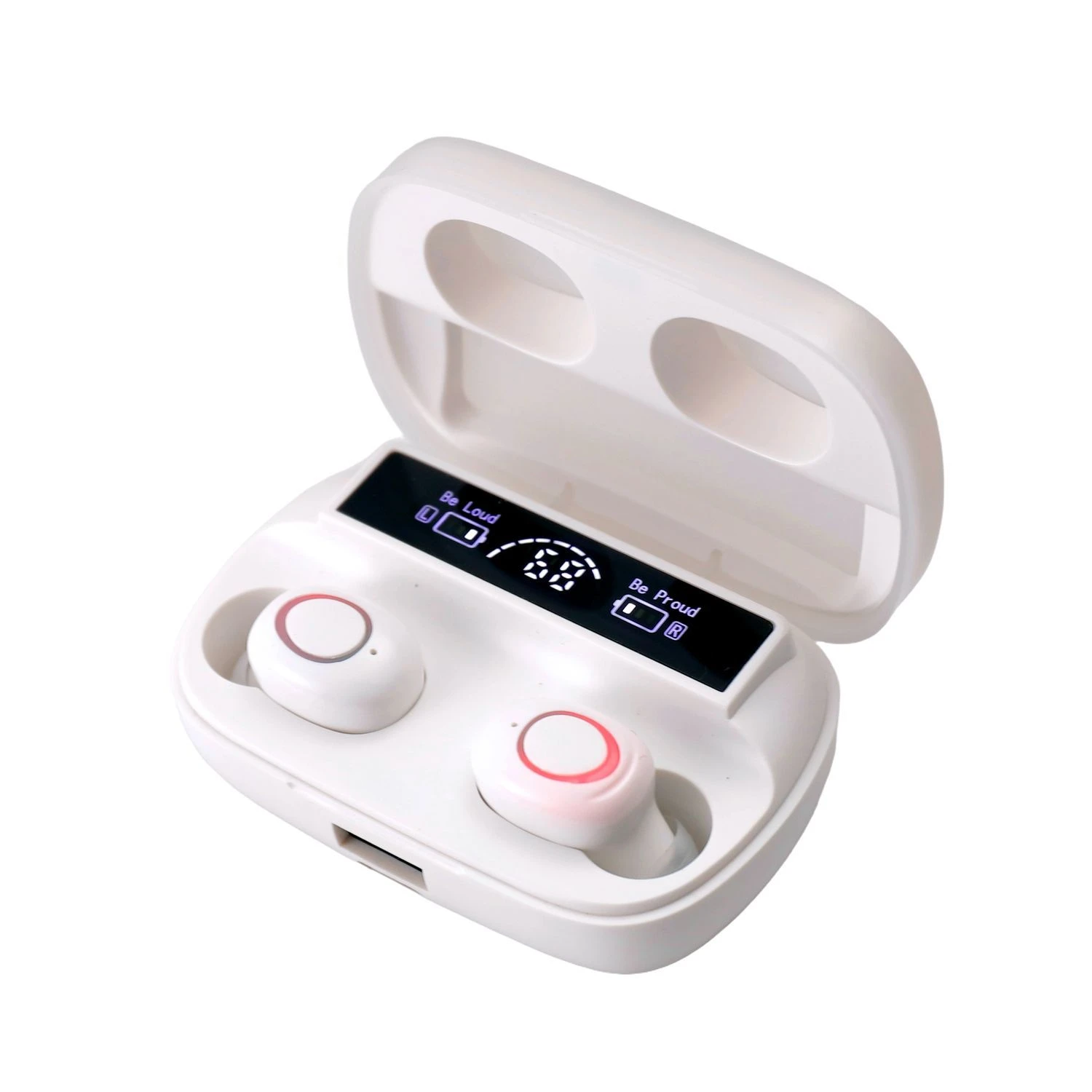 Jl6983D2 Bluetooth Tws Earphones with 40mAh Capacity in Two Colors