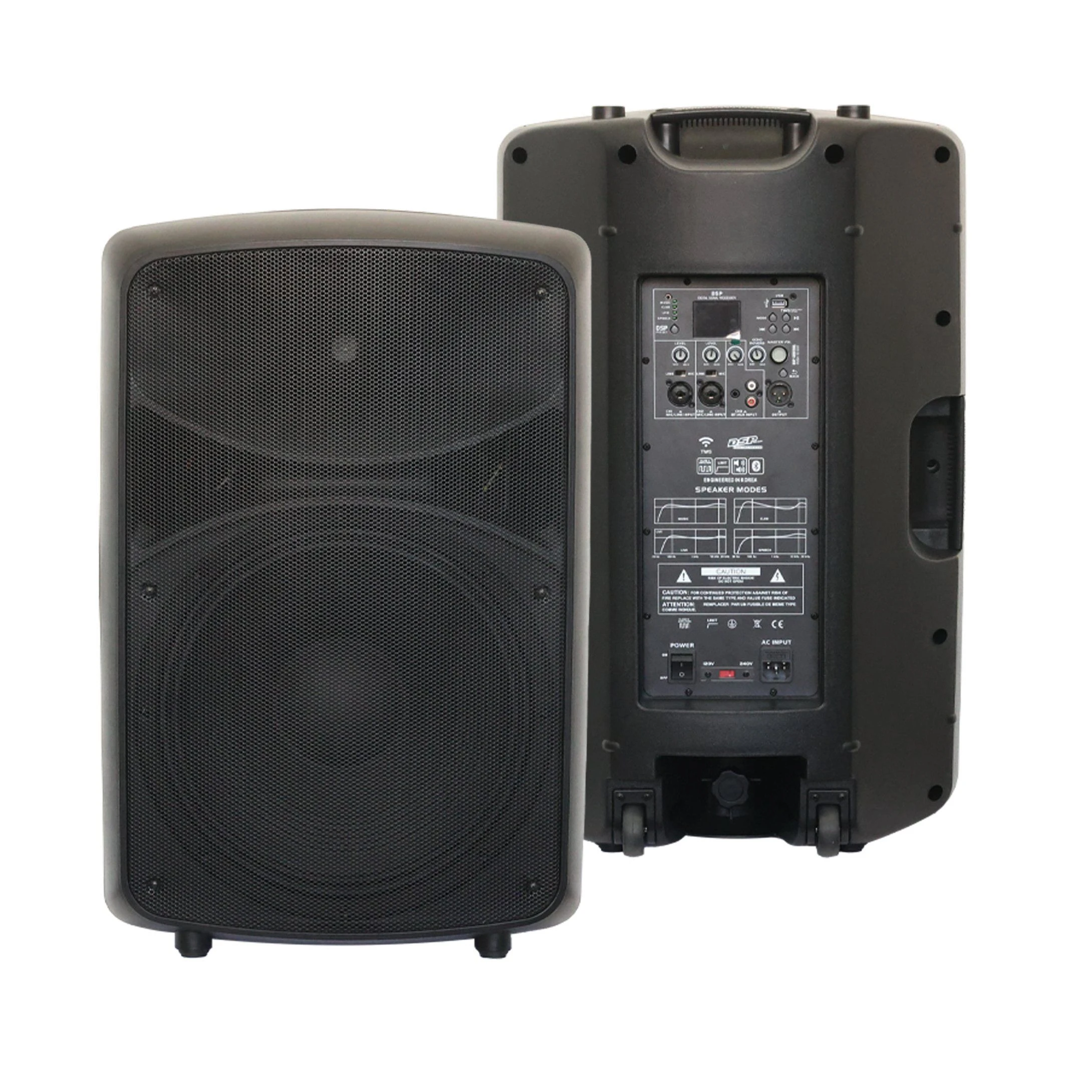 Joinaudio Plastic Audio Powered Active Speaker Box for Party Stage Karaoke