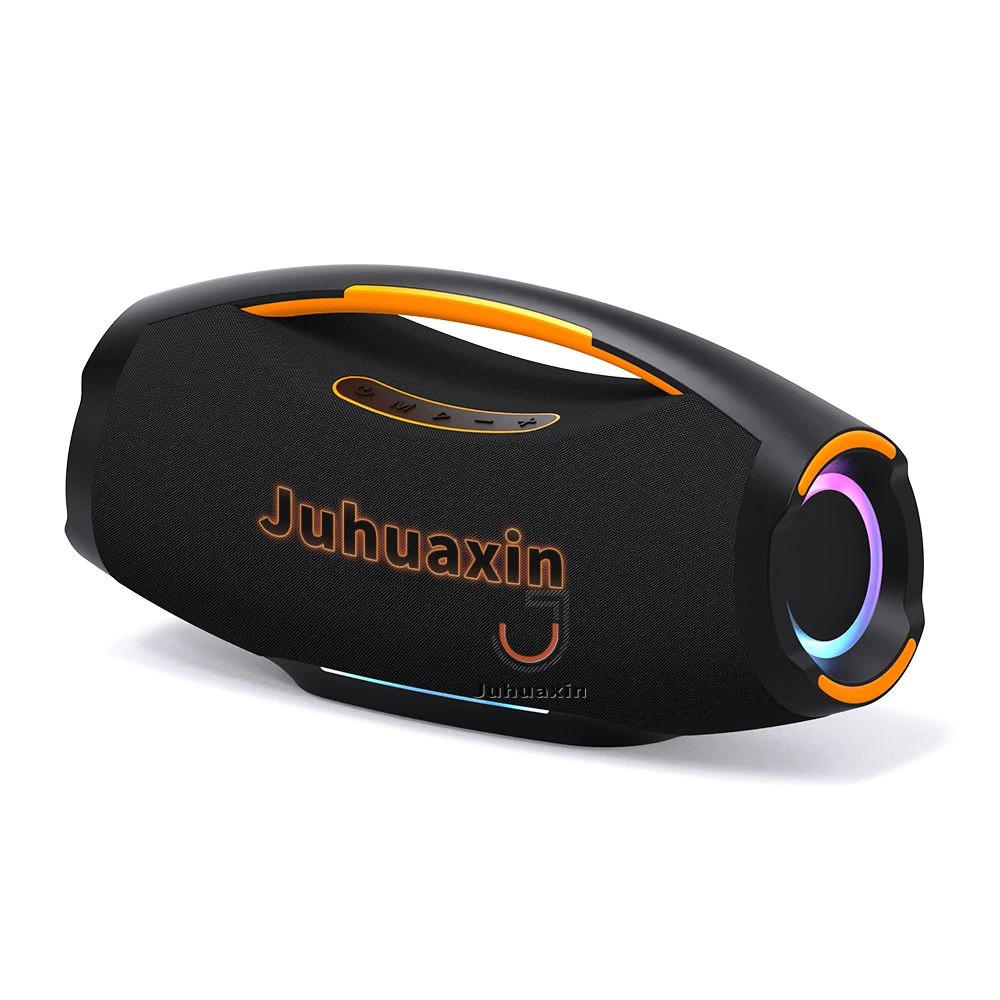 Juhuaxin Portable Wireless Bt Speaker Outdoor Sports Mini Waterproof Subwoofer 150W Supports TF Card FM USB Radio