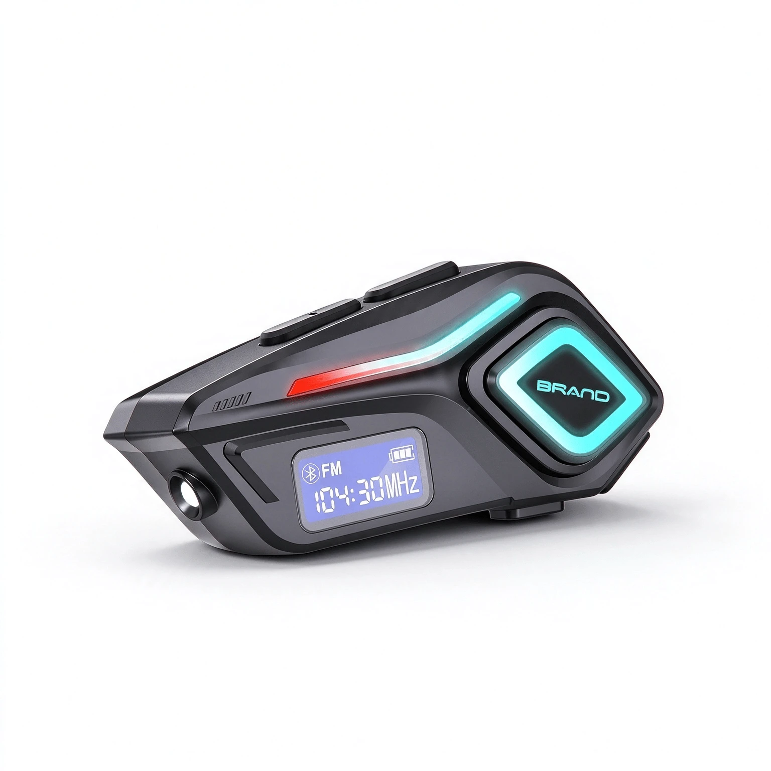 K08 Waterproof Helmet Bluetooth Earphones with Ipx8 Protection and 800mAh Battery