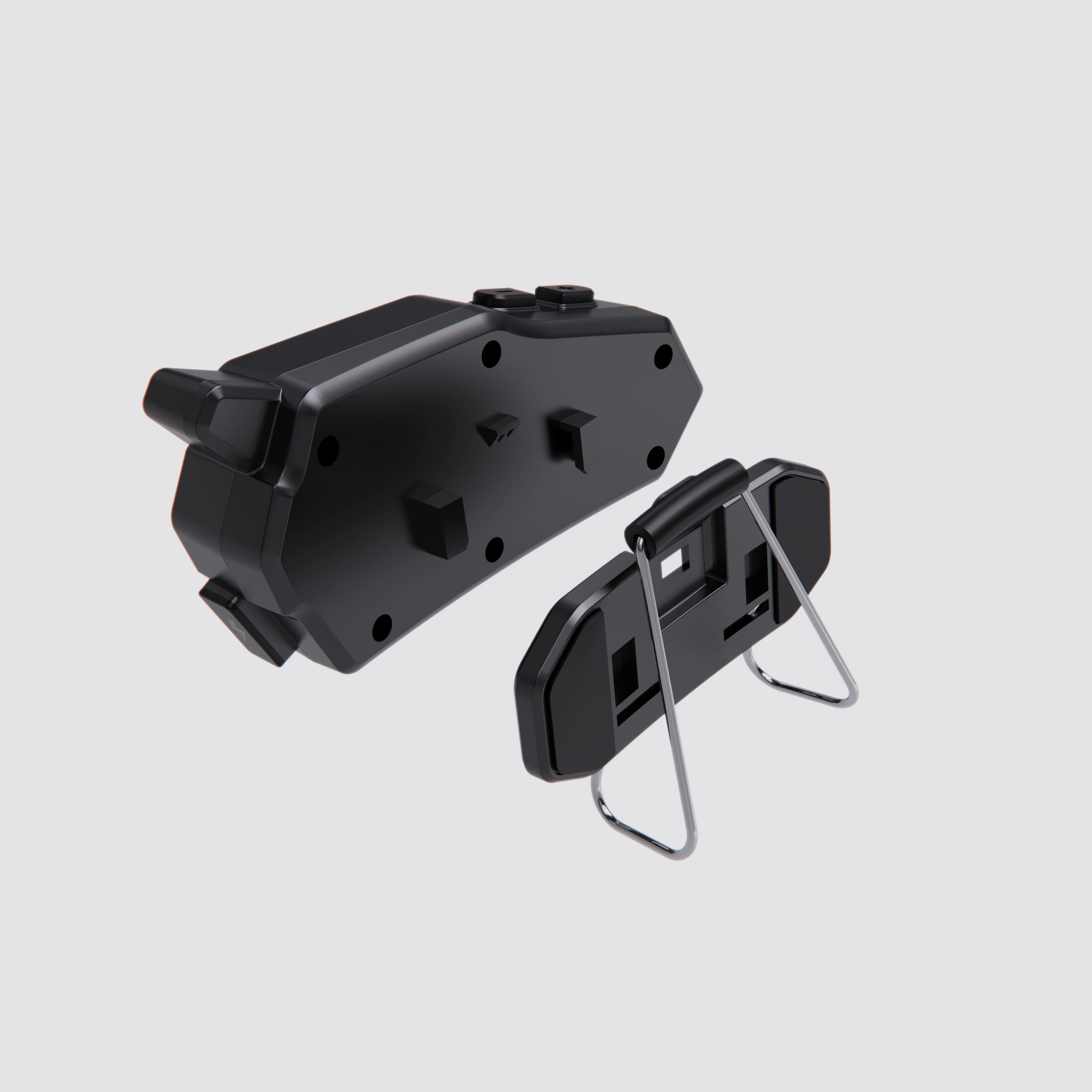 K09 Motorcycle Helmet Bluetooth Earphones with 800mAh Built-in Battery