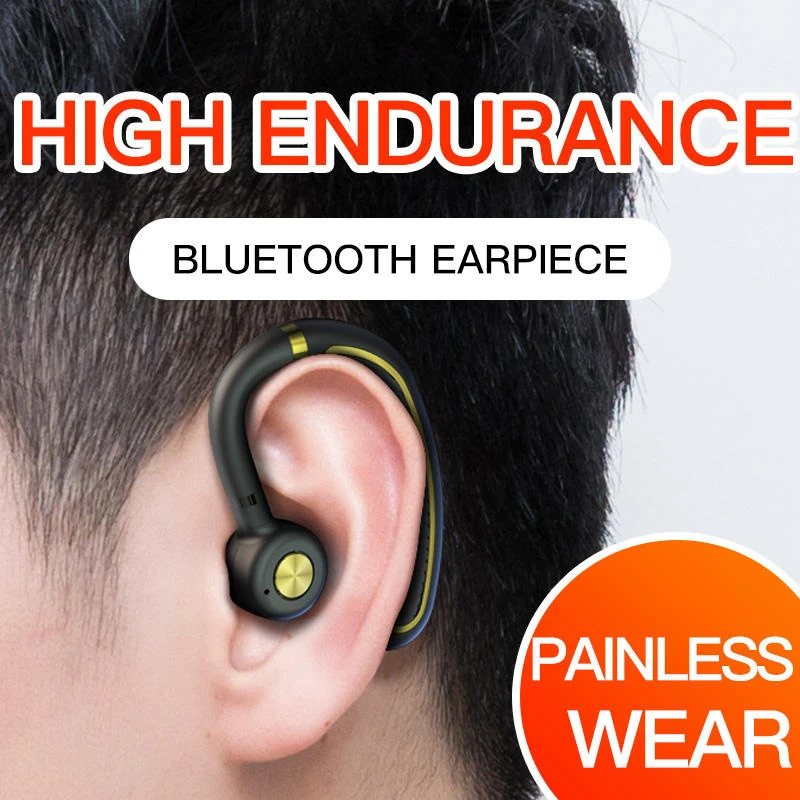 K21 Sweatproof Tws V4.2 Earpiece with Noise Reduction Mic Headset Headphones Earbuds for Office Business