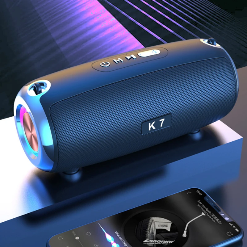 K7 Portable New Model Hot Sale Wireless Bt Outdoor Speaker
