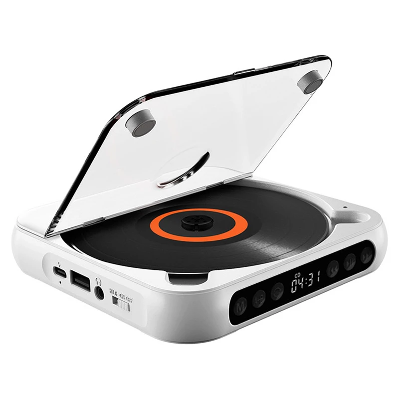 Kc-918 CD Player Speaker with LCD Screen Portable Bluetooth Speaker Audio Repeater for Home Car