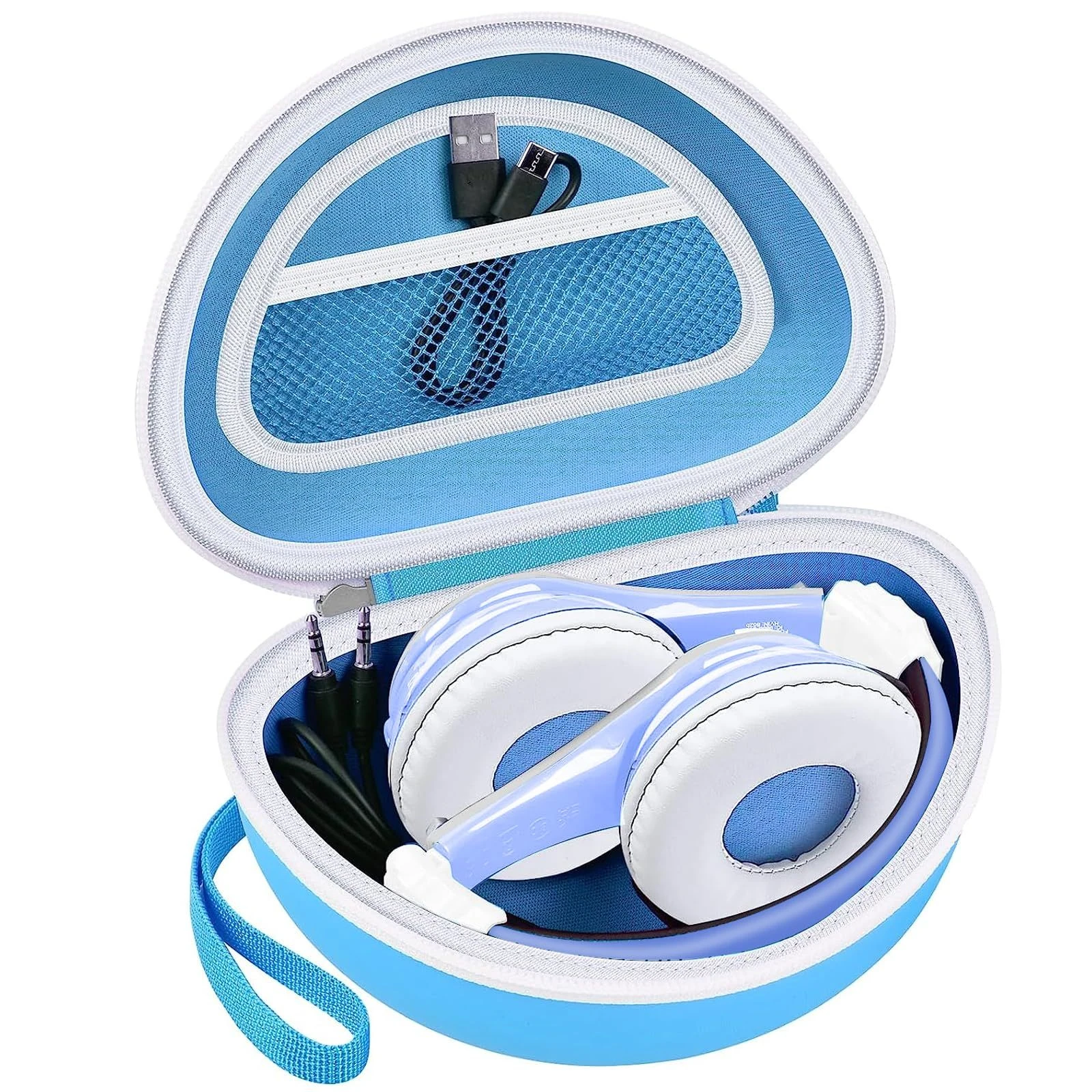 Kids and Toddler Headband Storage Bag Portable Kids Wireless Headphones Case