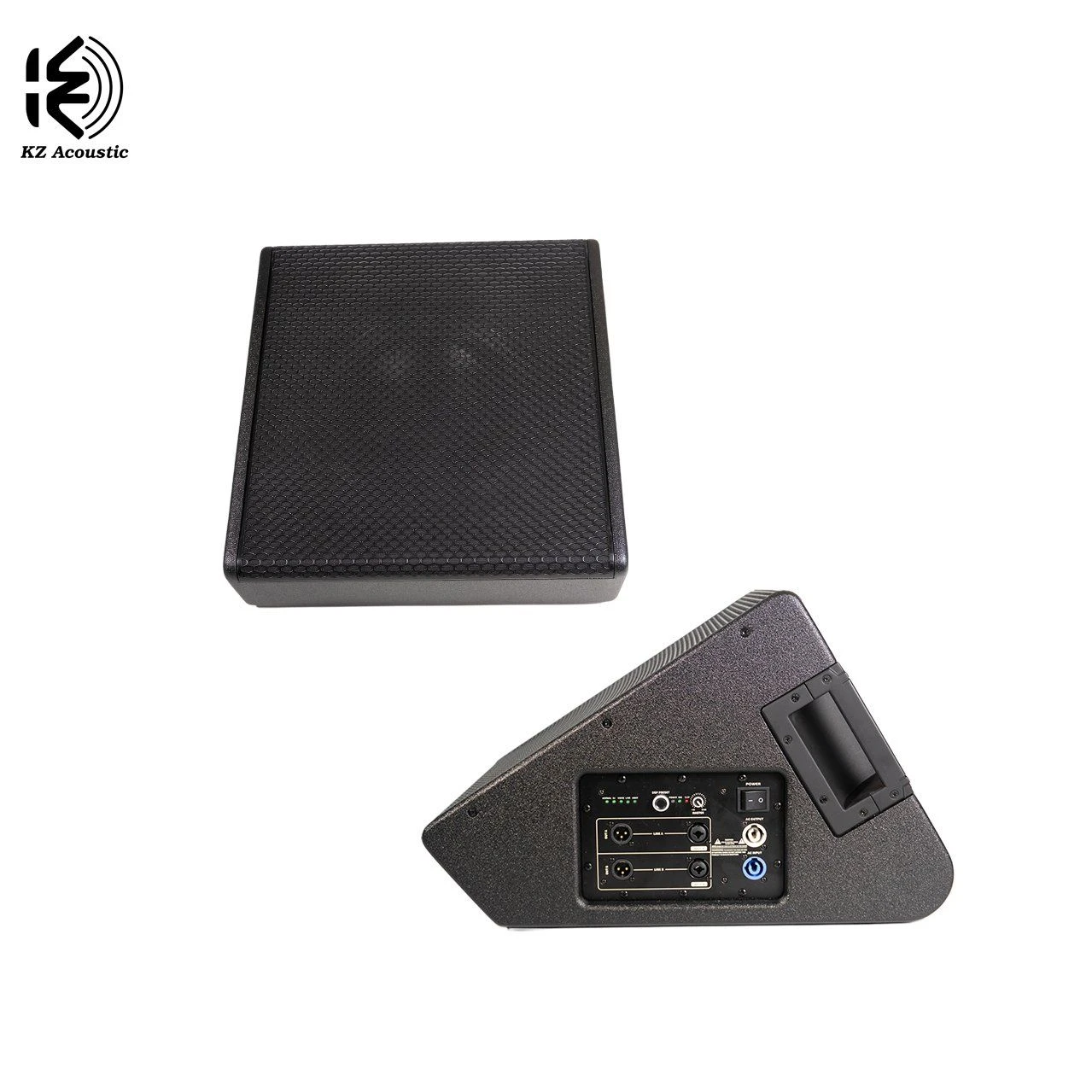Km2 12 Inch Ferrite Magnet Woofer Stage Active Monitor Speaker