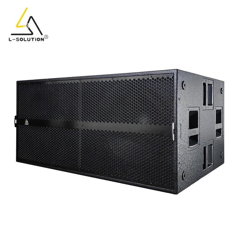 L-Solution 9006 Powerful Active Dual 18 Inch Subwoofer 2600W Neodymiumsubwoofer Outdoor