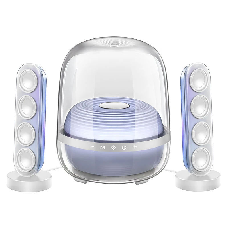 L51 High Power Bluetooth Speaker for Immersive Home Theater Experience, 360-Degree Surround Sound Bluetooth Speaker with Powerful Subwoofer