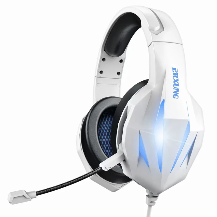 LED Lights RGB Headphones Gaming Headset Gamer for Computer PC Gaming Wired Headphones