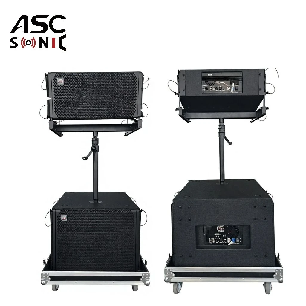 La-210p Dual 10 Inch Line Array Speaker&La-118p Single 18 Inch Active Line Array Speaker System