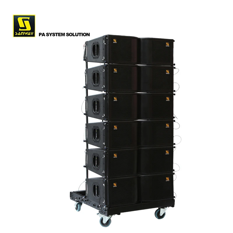 La208 Dual 8 Inch Compact Self-Powered Line Array Speaker La18s Single 18 Inch Self-Powered Line Array Subwoofer Powered Line Array Sound Speaker System