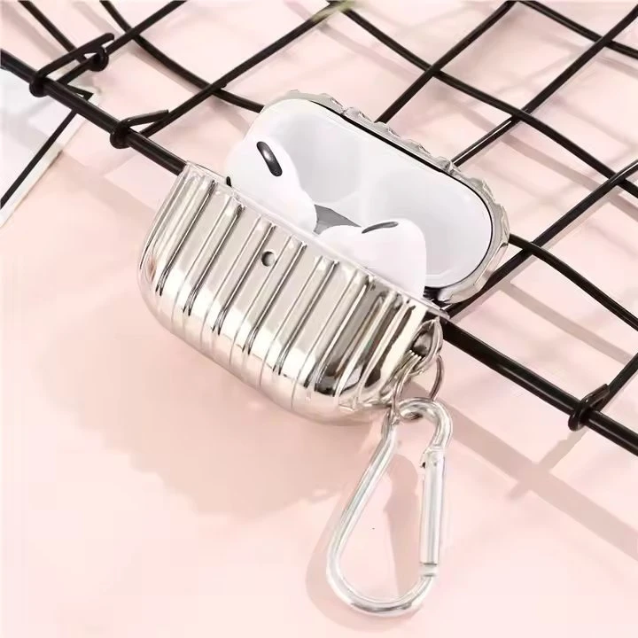 Lady Carrying Portable Flexible TPU Custom Wireless Earphone Case