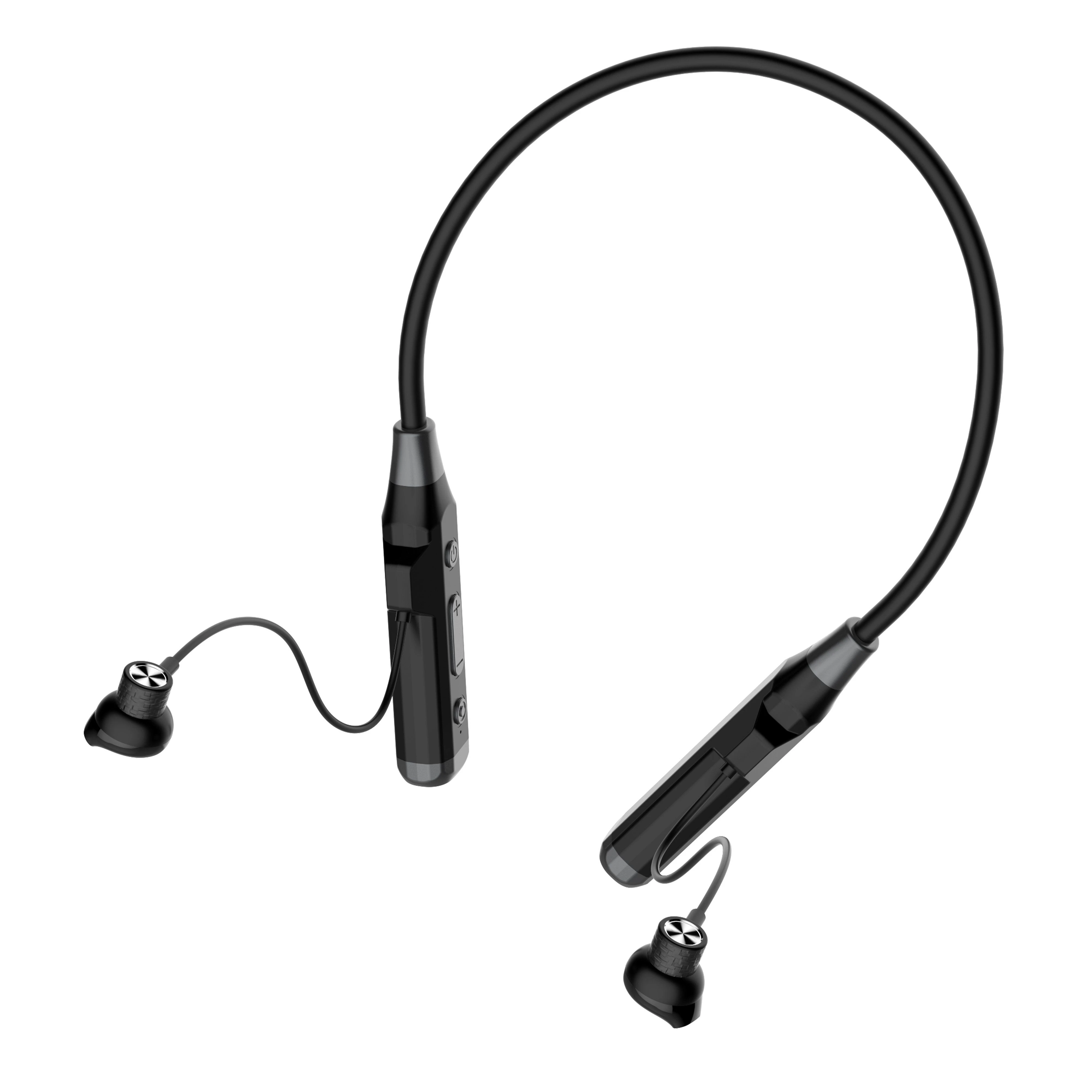 Ldnio N05 Neckband Bluetooth Headphones, 800h Extra Battery Life with Display Magnetic Wireless Stereo Earbuds with Microphone Waterproof Earphones