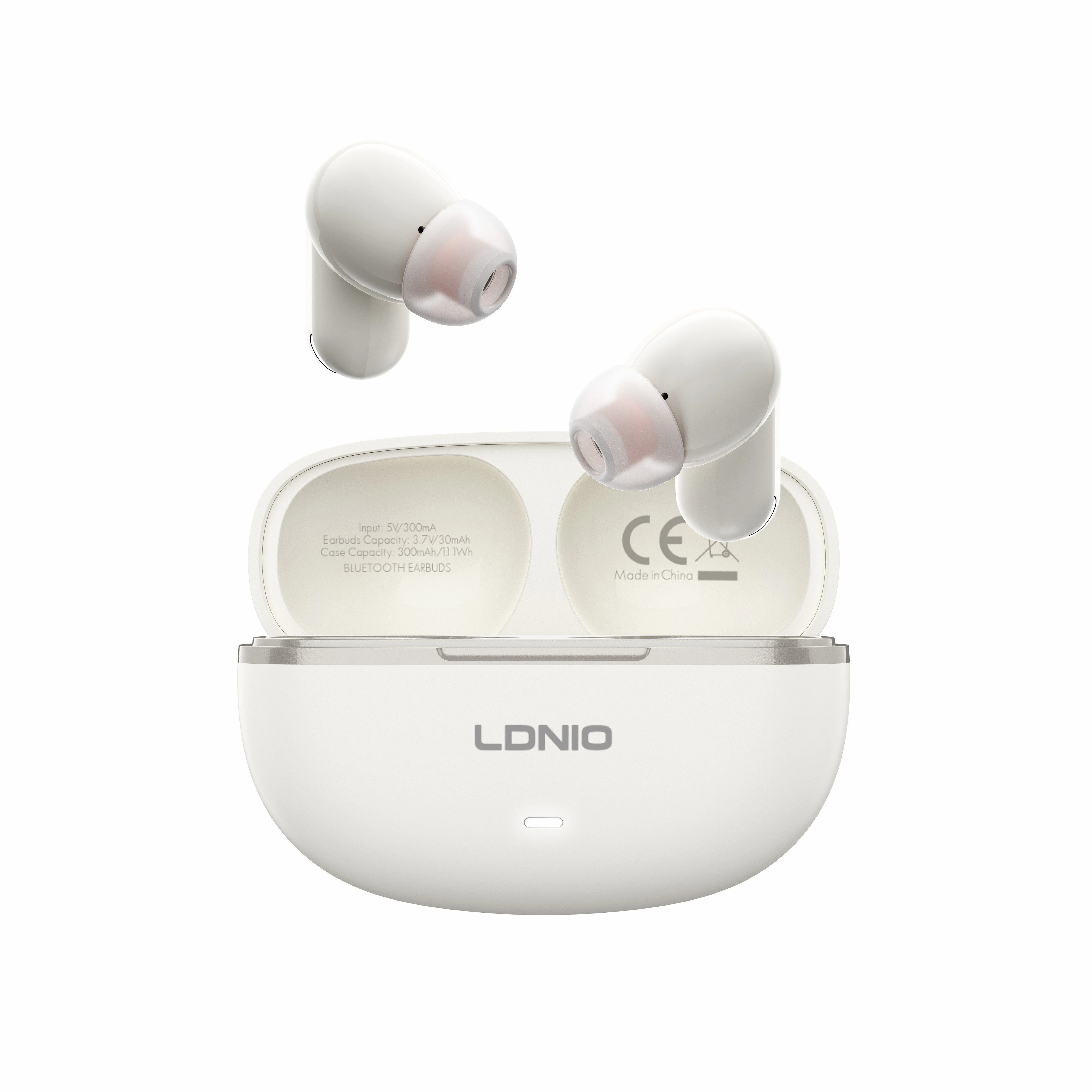 Ldnio T13 Compact Tws Sport Earbuds HD Stereo Sound Touch Control Ergonomic Fit for Running Wireless Bluetooth 1: 1 Replia Air Pods Earphone