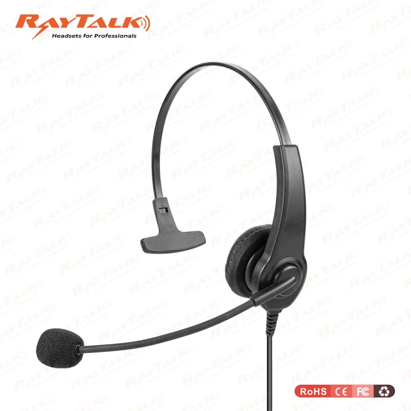 Lightweight Boom Mic Headset for Motorola SL4000 SL7550