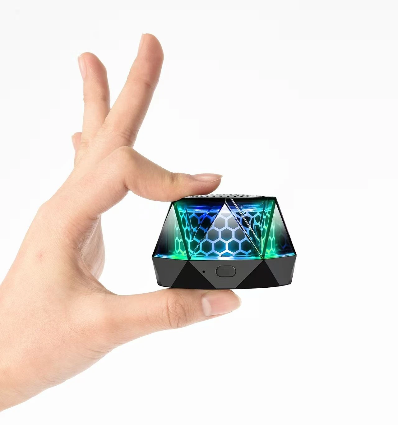 Lightweight Polygonal Bluetooth Speaker for Ultimate Sound Quality