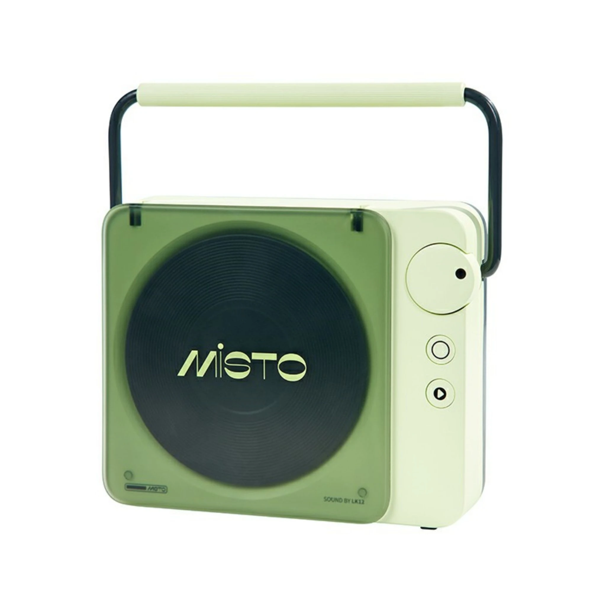 Lightweight Portable Bluetooth Speaker with Warm Night Light