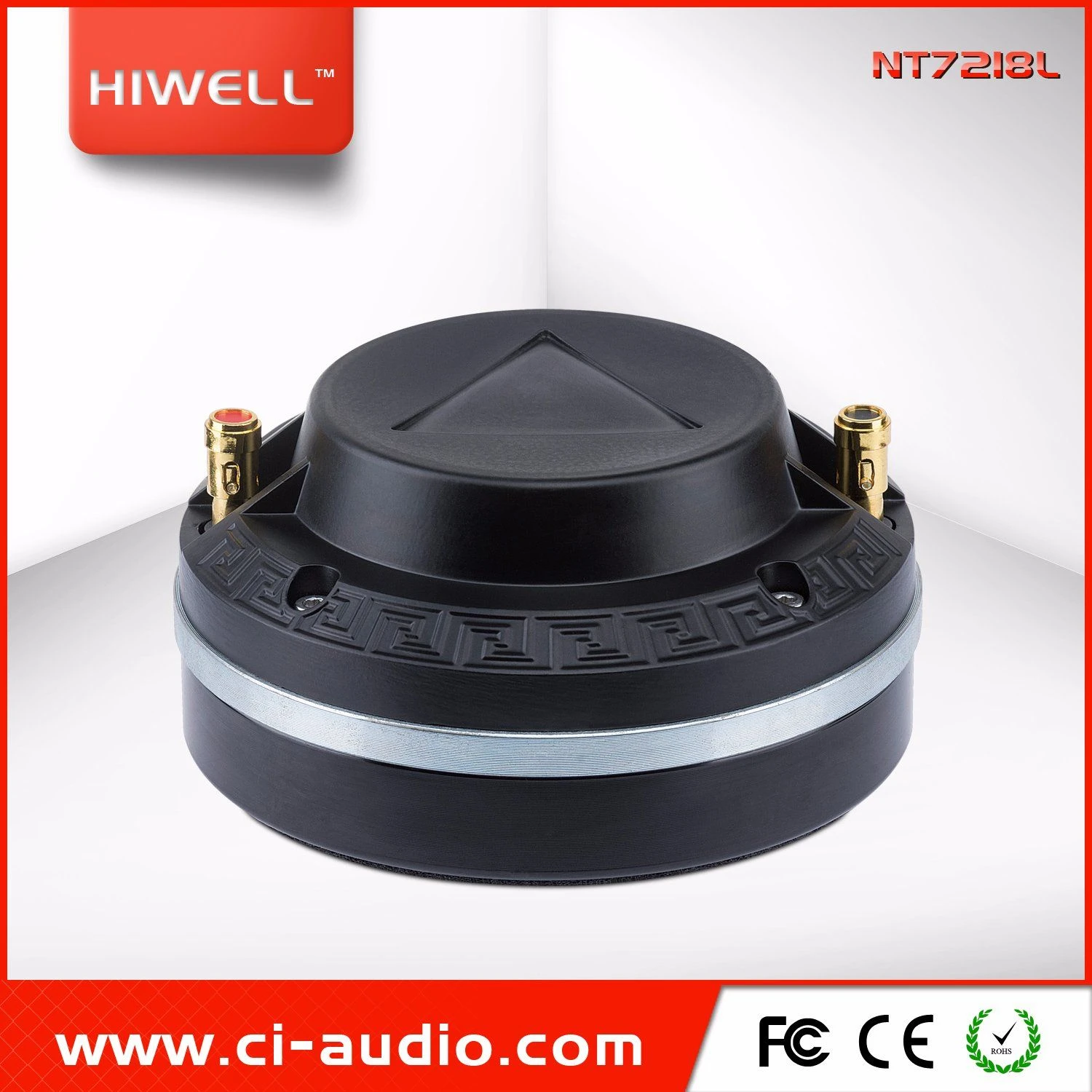 Line Array Speaker 3′ ′ Neodymium Compression Driver, 220W Powered Speaker Tweeter High Driver Professional Loudspeaker.