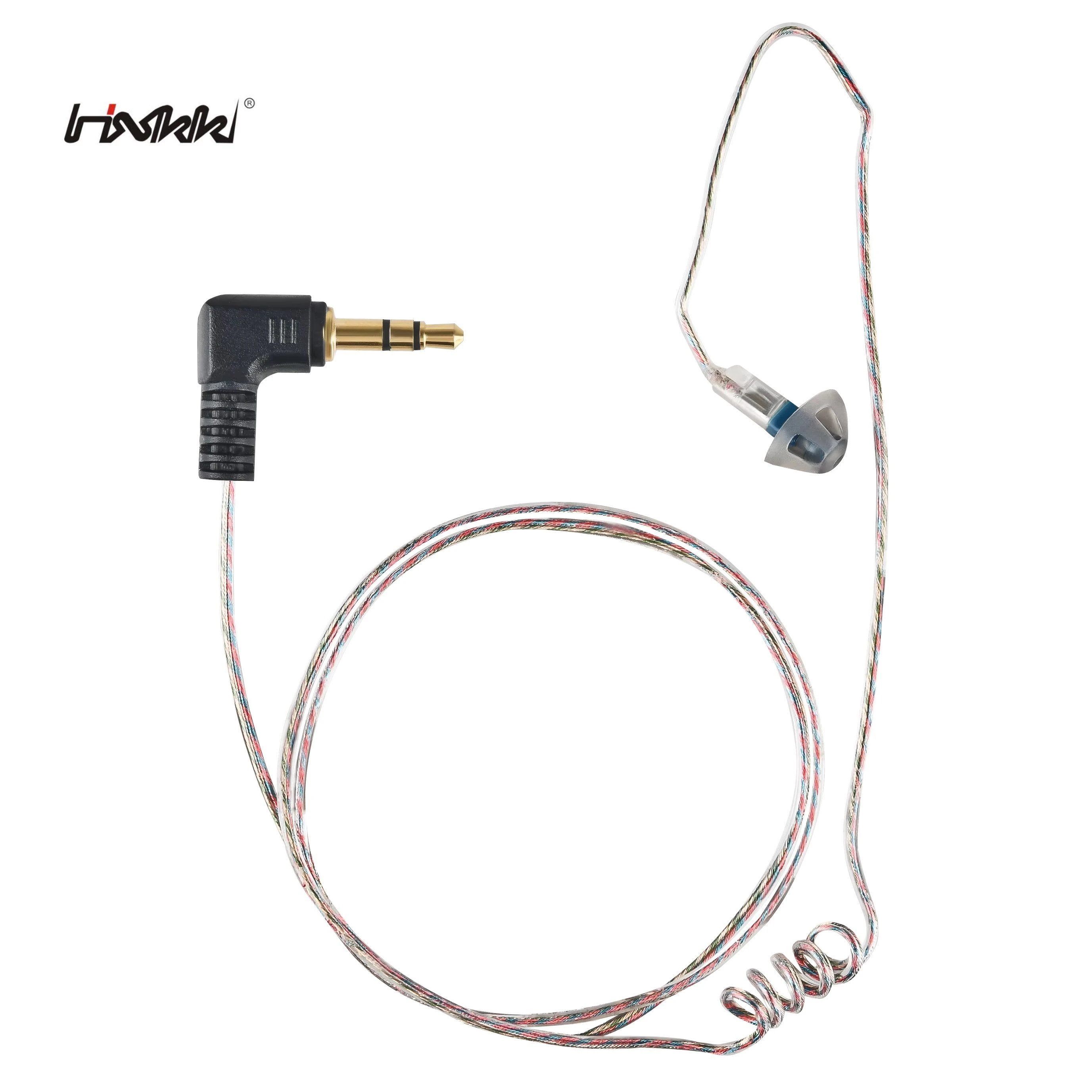 Listen Only Earpiece with Clear Tube for Walkie and Talkie Radio