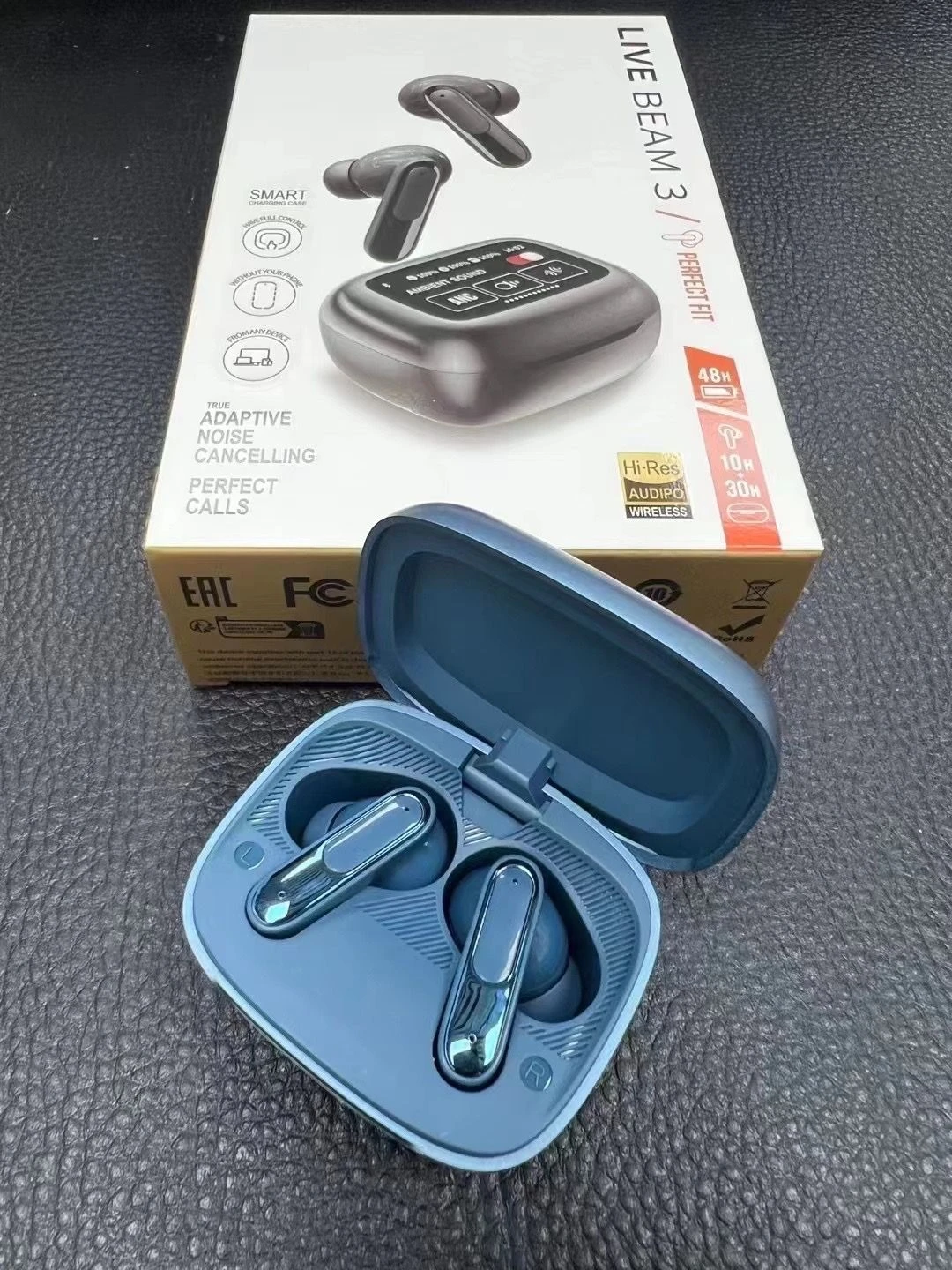 Live Beam3 Earbuds True Wireless Stereo in-Ear Headphones Anc Enc Earphones