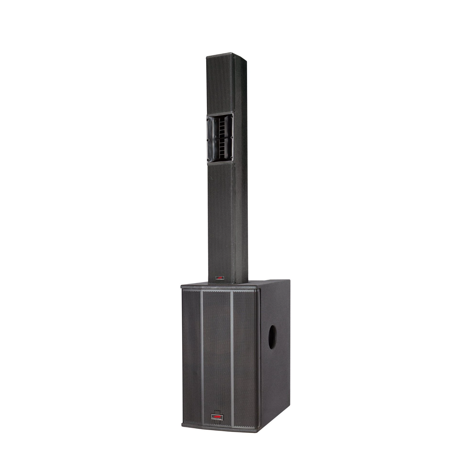 Live Performance Stage Speaker Colinear Sound System Active Column Speaker with DSP