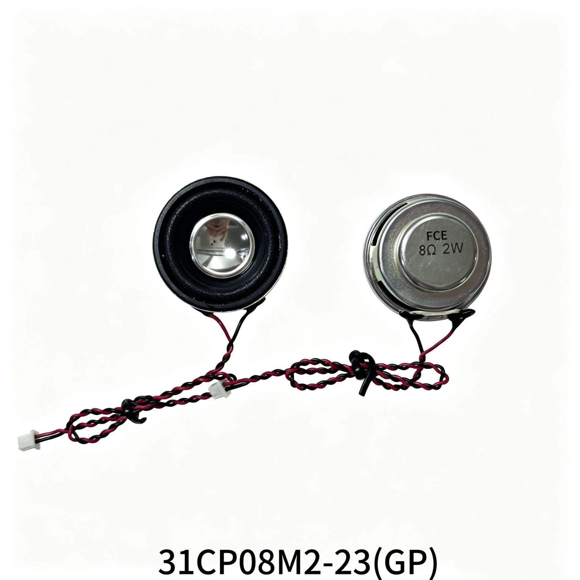 Long Life Paper Cone Speaker with Lead Wire for Industrial Device