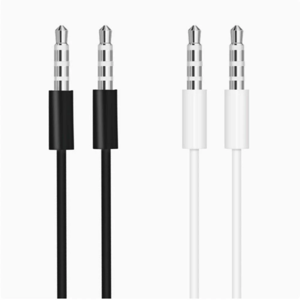 Lossless Shielded 3.5mm Aux Audio Cable for Car Stereo Audio Connection