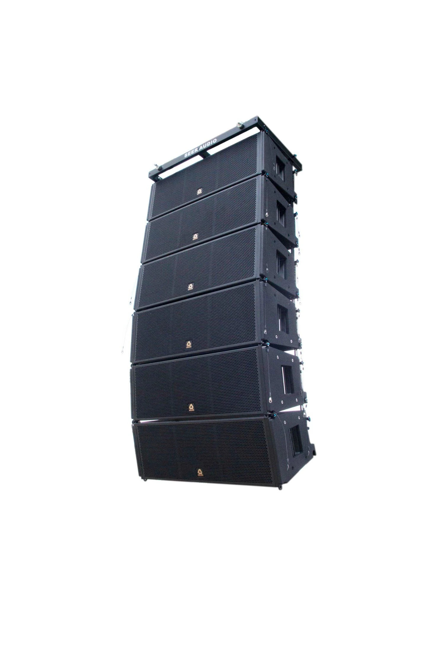 Low Price 500W Big Power Trapezoid Speaker Active 10 Inch Audio Subwoofer Box