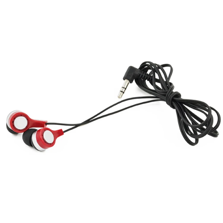 Low Price Cheap Earpiece Disposable Earphone for Airline Aviation Headset Earphone Earbud Headphone