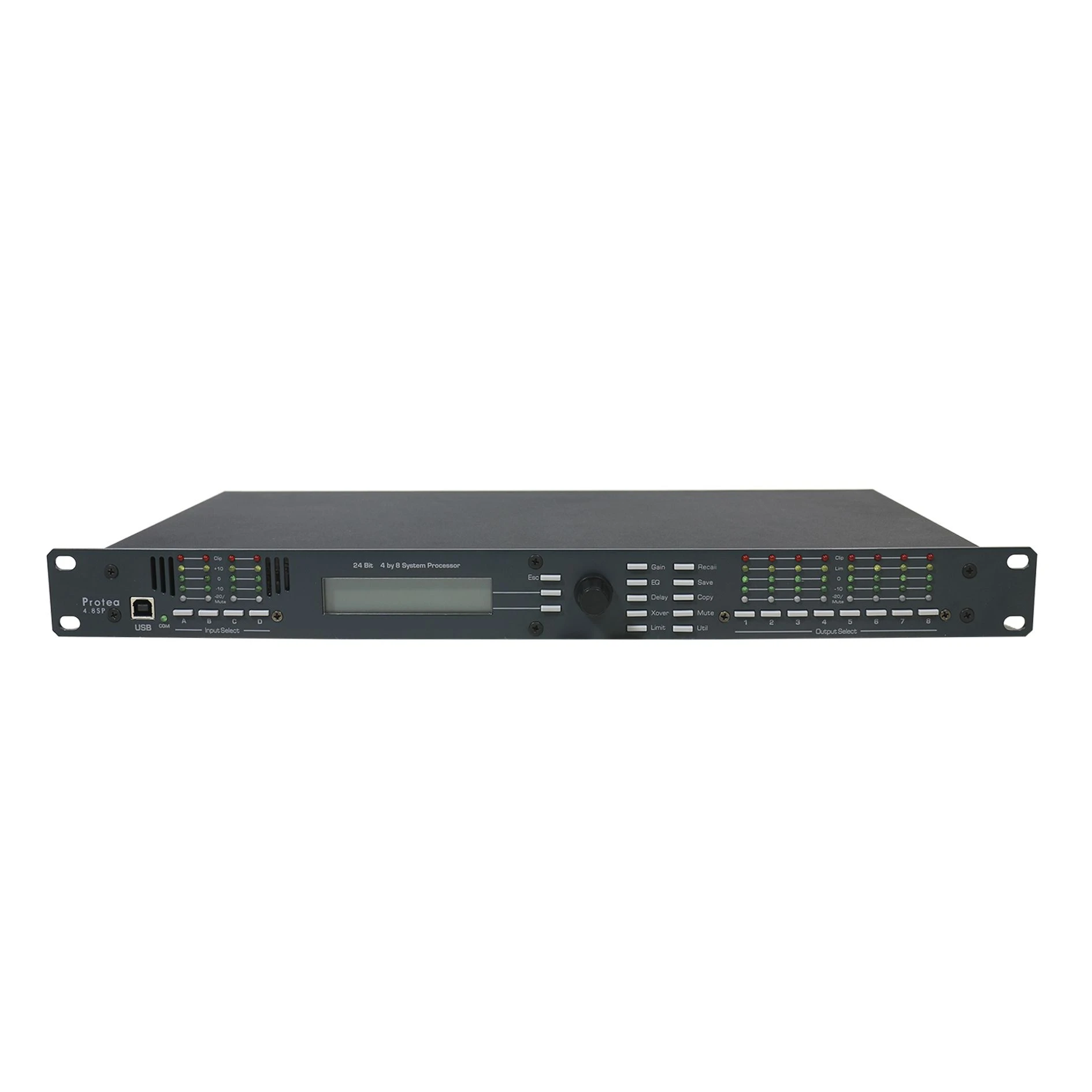 Lucky Tone Professional Digital Audio Processor with 4 in and 8 out Interfaces
