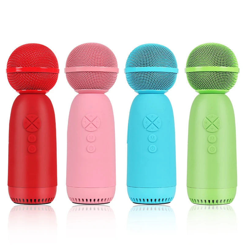 Ly168 Kids Karaoke Microphone Bluetooth Speaker Machine Toy Mic Portable Wireless Microphone Karaoke