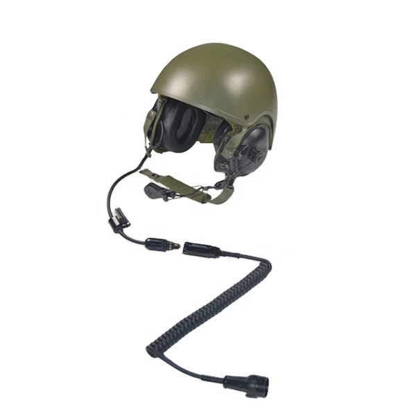 M-138/G Microphone Mil Style CVC Headset Dh-132