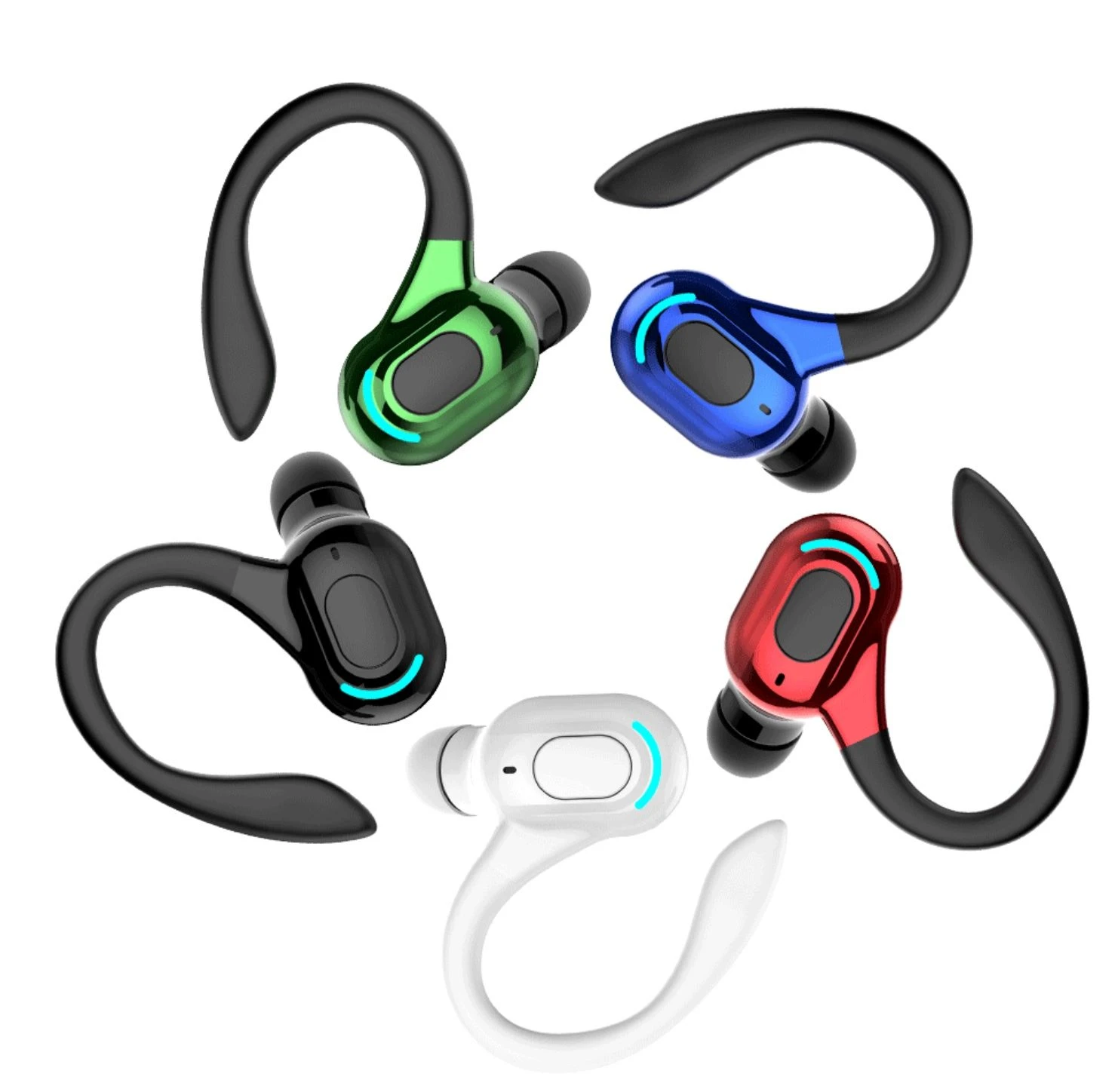 M-F8 Bluetooth Earphones True Wireless in-Ear Ultra Long Life Single Ear Sports Wireless Bluetooth Headphones