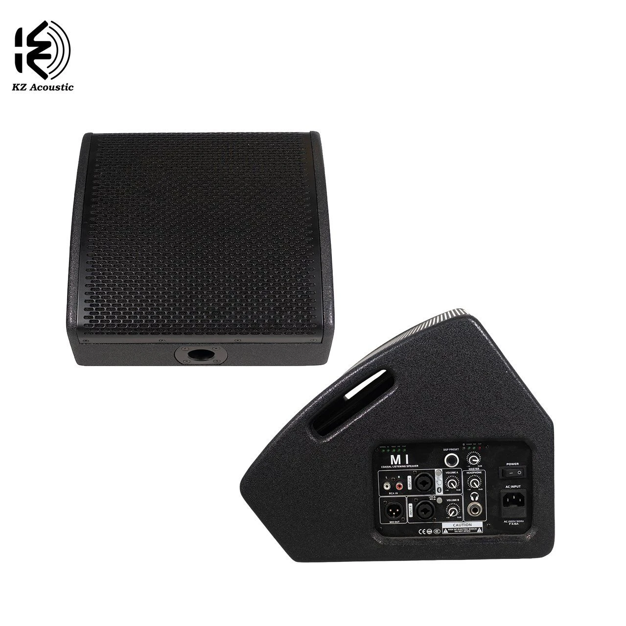 M1 10 Inch Wood Cabinet Active Speaker with CE RoHS FCC